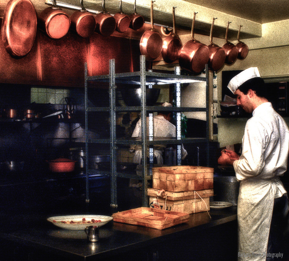 Sous Chef, Lyon, France Circa 1984 Photography Art | Barbara Masek Photography