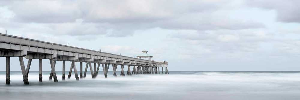Storm Pier Photography Art | DE LA Gallery