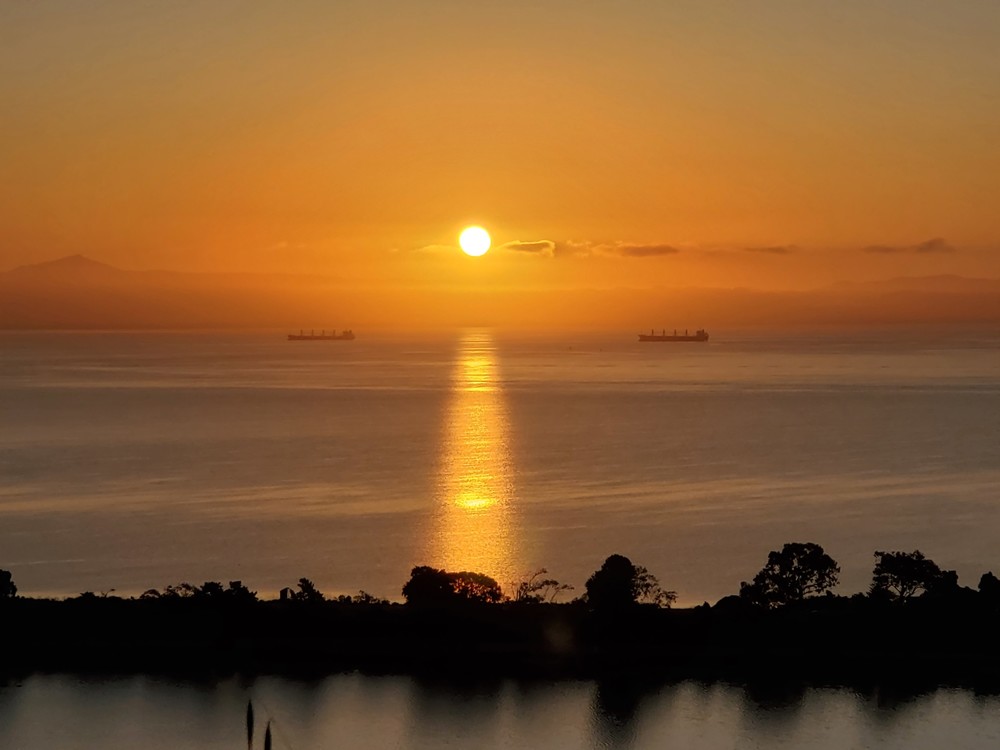Sunrise Over Sf Bay Art | David Louis Klein