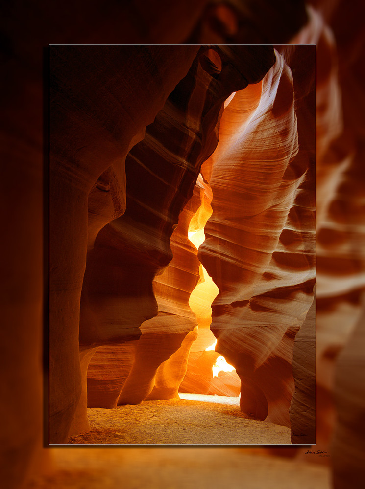 Antelope Canyon   Entrance 3D Photography Art | Whispering Impressions
