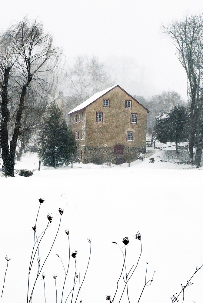 Winter Mill - Michael Sandy Photography