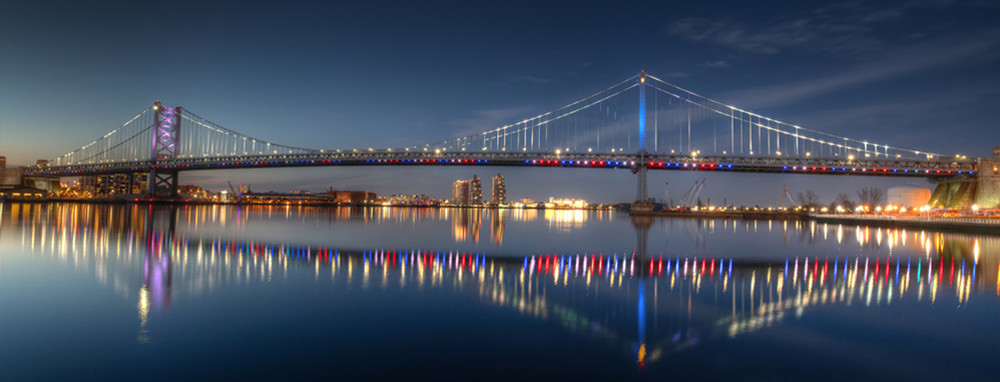 Ben Franklin Bridge - Michael Sandy Photography