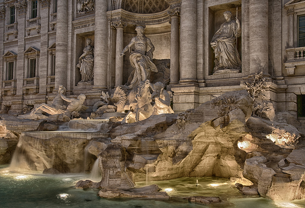 Evening At The Trevi Art | Michael Sandy Photography