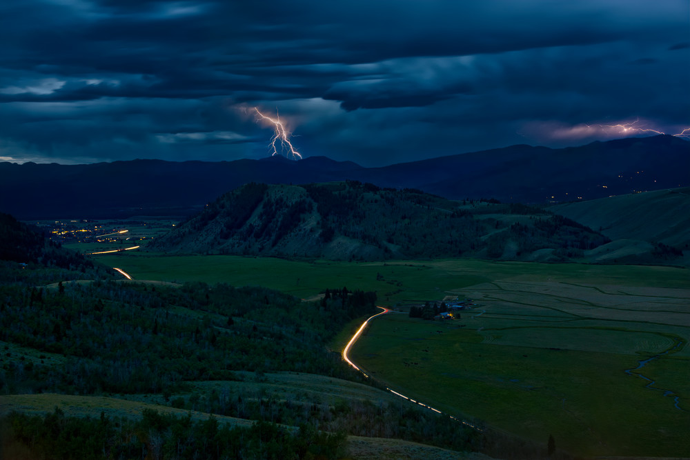 Summer Thunderstorm, Wyoming