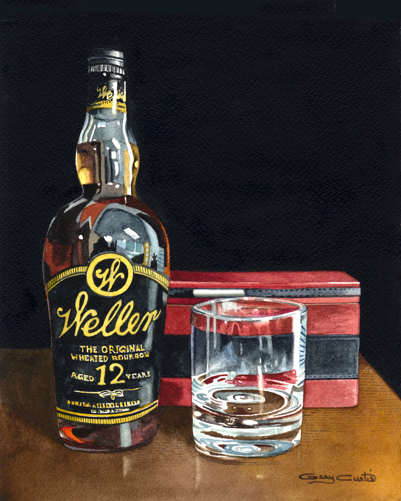 Weller 12 Art | Gary Curtis Watercolors