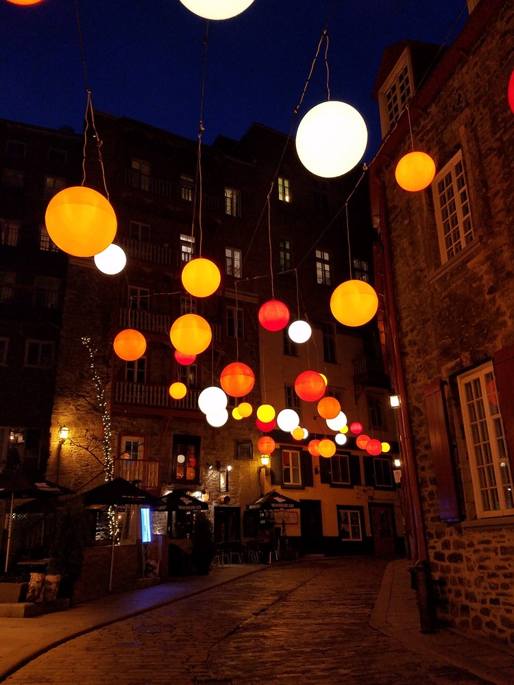 Floating Light In Old Quebec City Photography Art | Photoissimo - Fine Art Photography