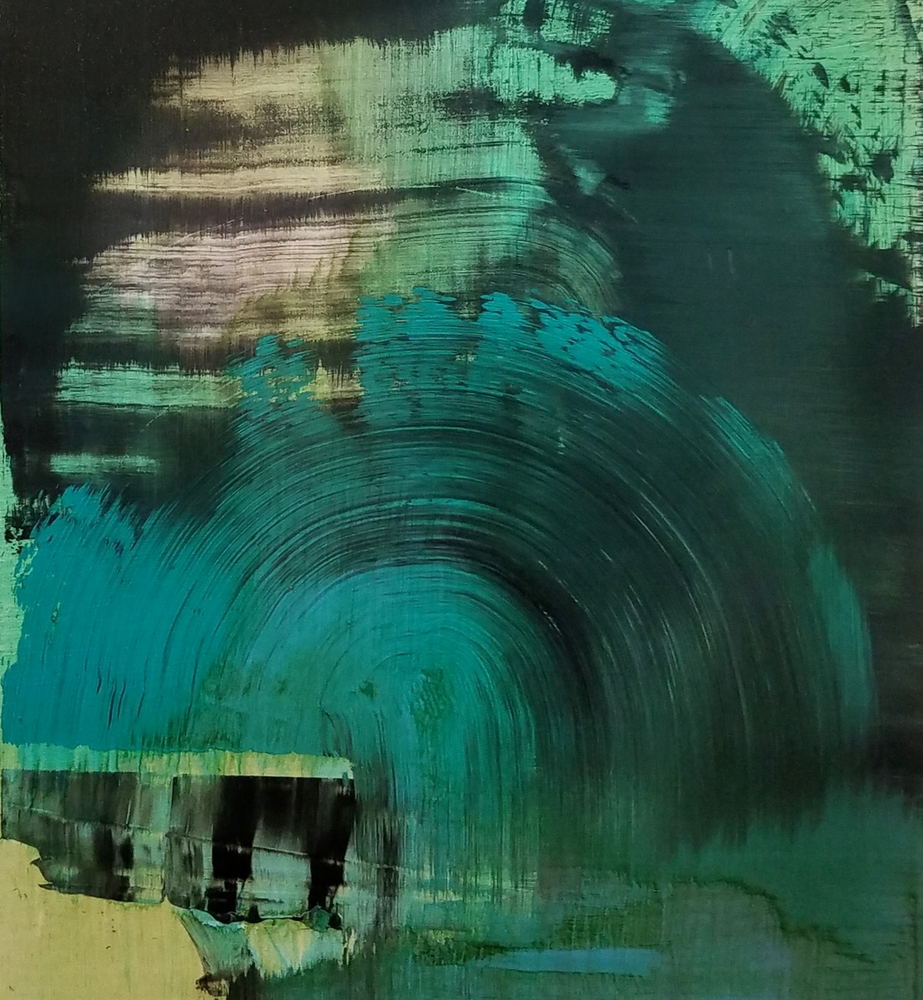 Green Arches Art | Ingrid Matthews Art