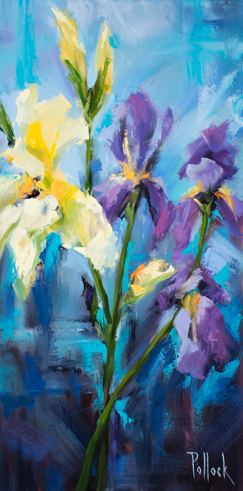 Irises fine art print | Sarah Pollock Studio