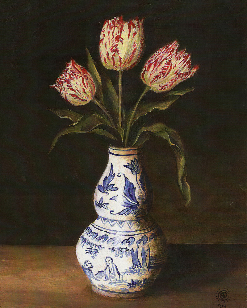 Dutch Still Life of Tulips