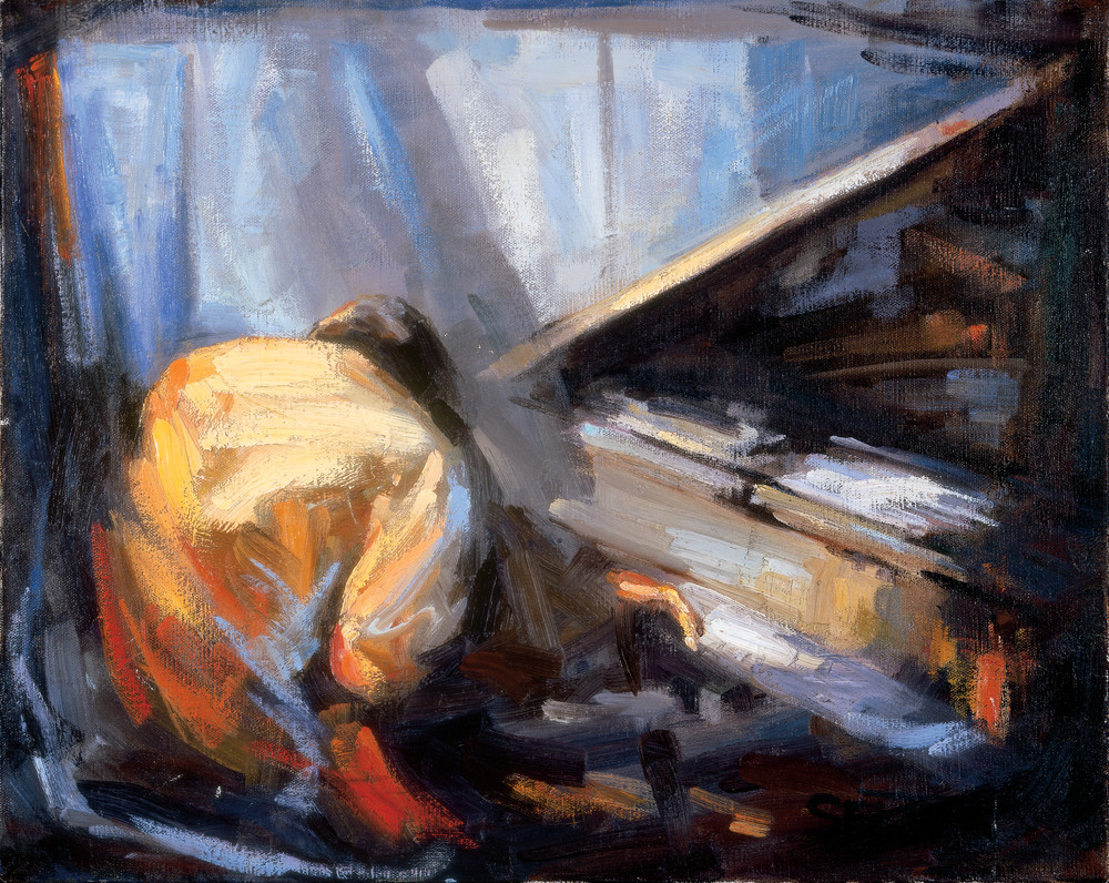 Piano Man Art | Goldwoman Fine Art