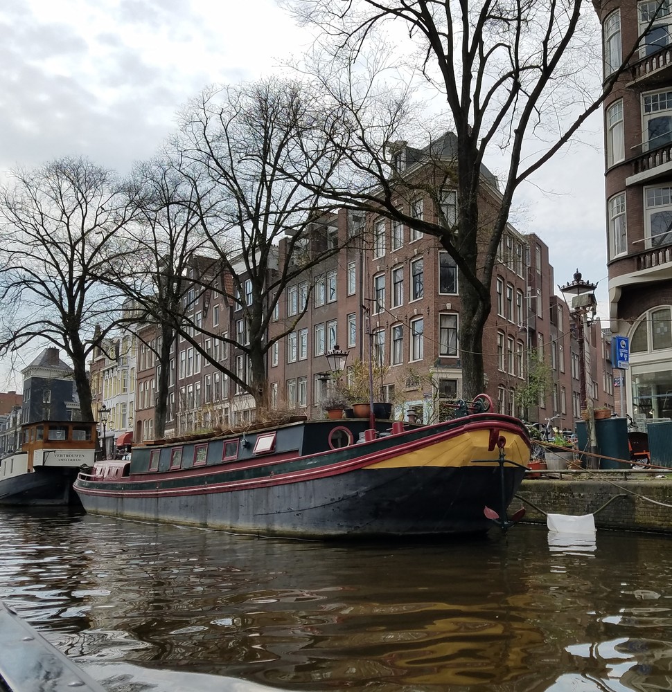 Amsterdam Canal Houses & Houseboats #2 Photography Art | Photoissimo - Fine Art Photography
