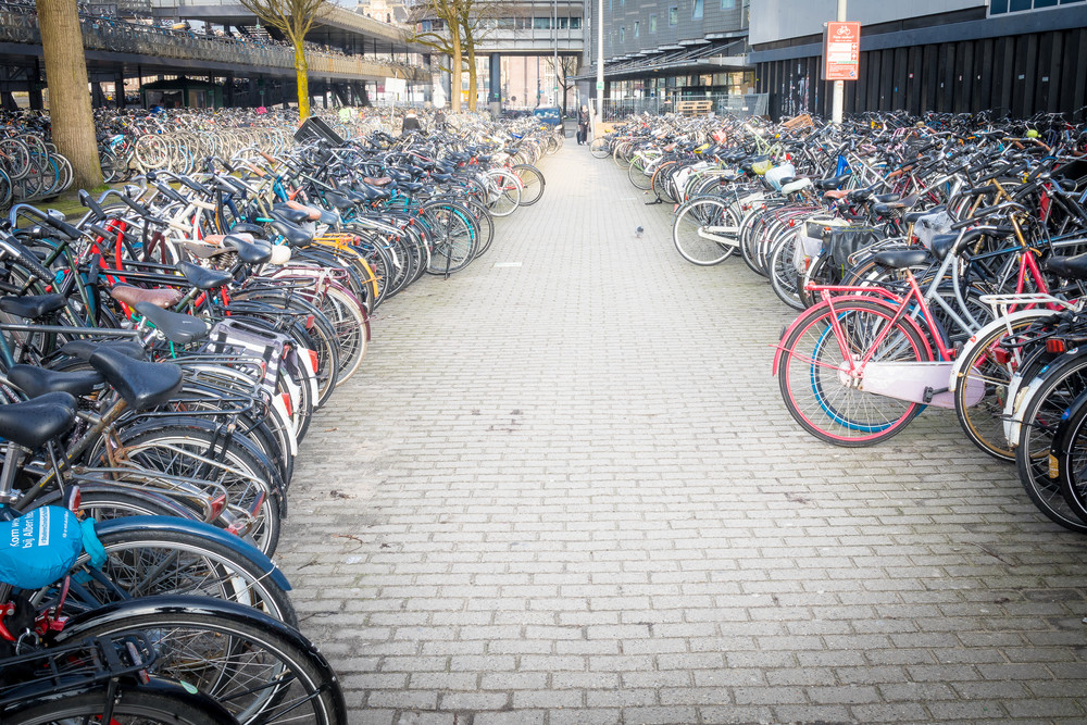 Bicycles of Amsterdam parking collection | Eugene L Brill