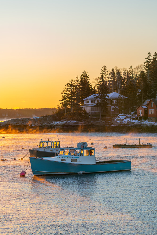 Frosty Morning at Five Islands