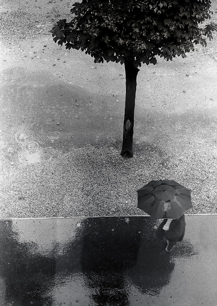 Man With Umbrella, Paris Photography Art | Ben Asen Photography