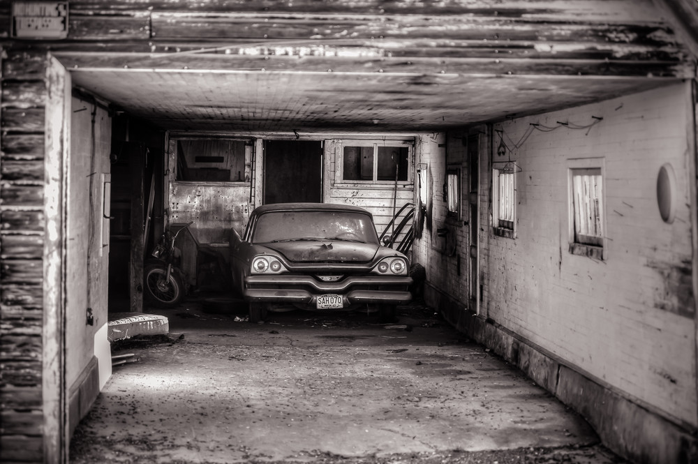 Dodge Coronet in Garage, Ellensburg, Washington, 2011