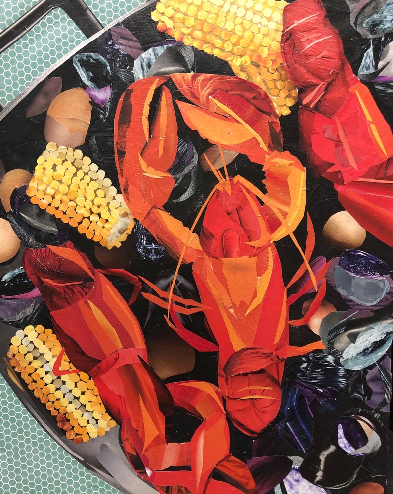 Lobster Boil Art | Kathy Saucier Art