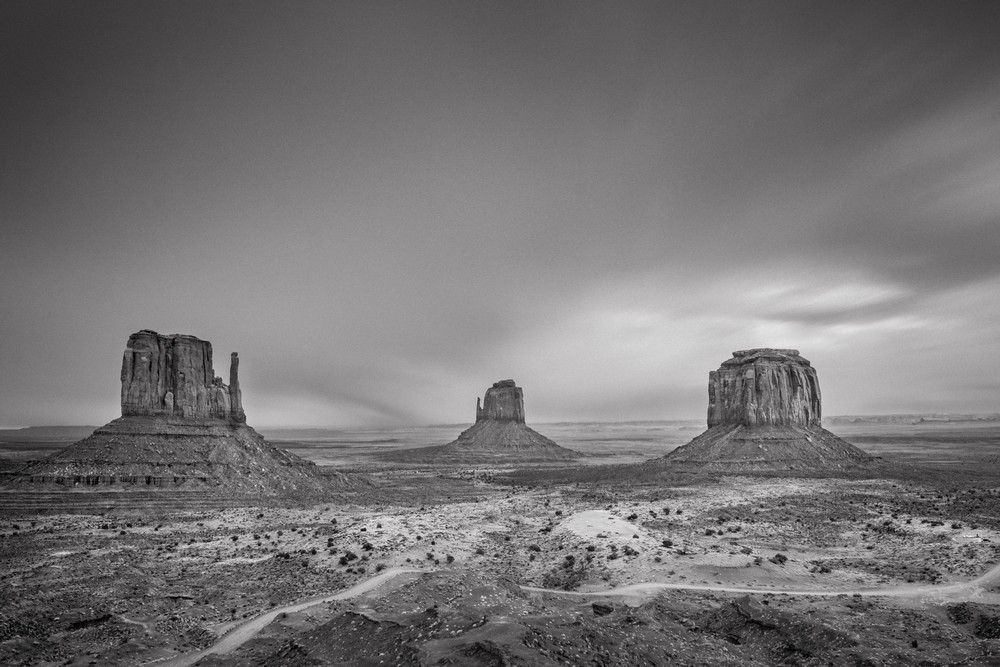 8 Minute Storm Over Monument Valley Photography Art | John Gregor Photography