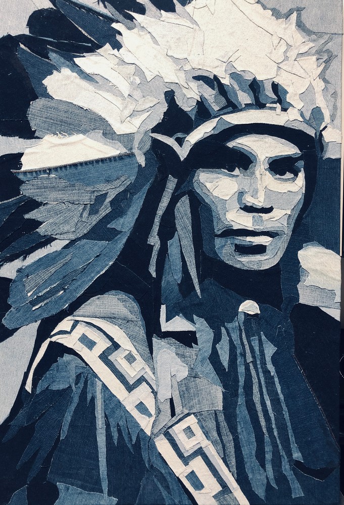 Native American Chief Art | Kathy Saucier Art