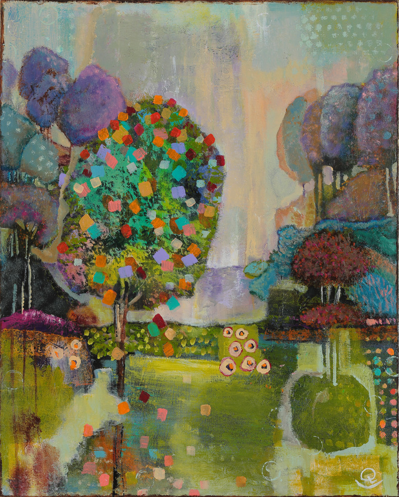 A Tree Of Many Colors Art | Kathy Q Parks