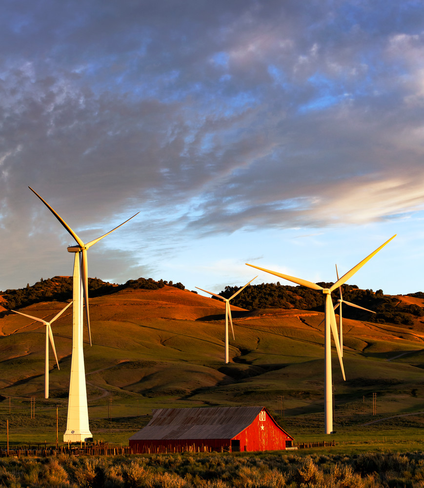 Windy Valley Sunset Photography Art | Josh Kimball Photography