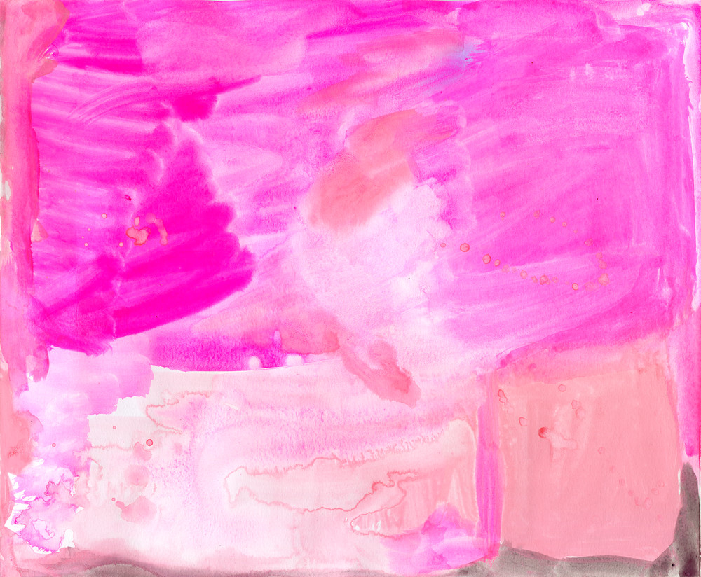 Pink Everything | Watercolor Print