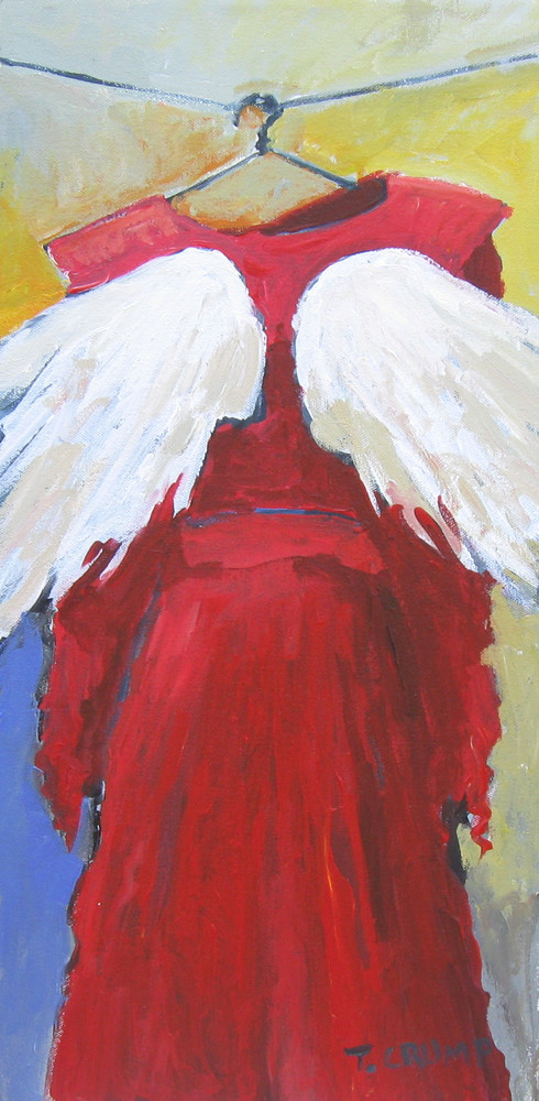 Closet Angel Red Art | terrycrump