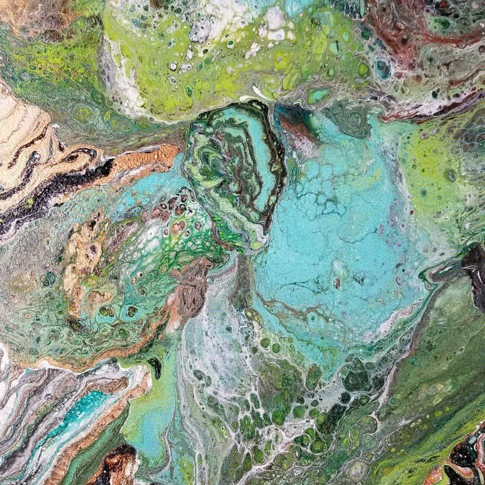 abstract, bright, colorful