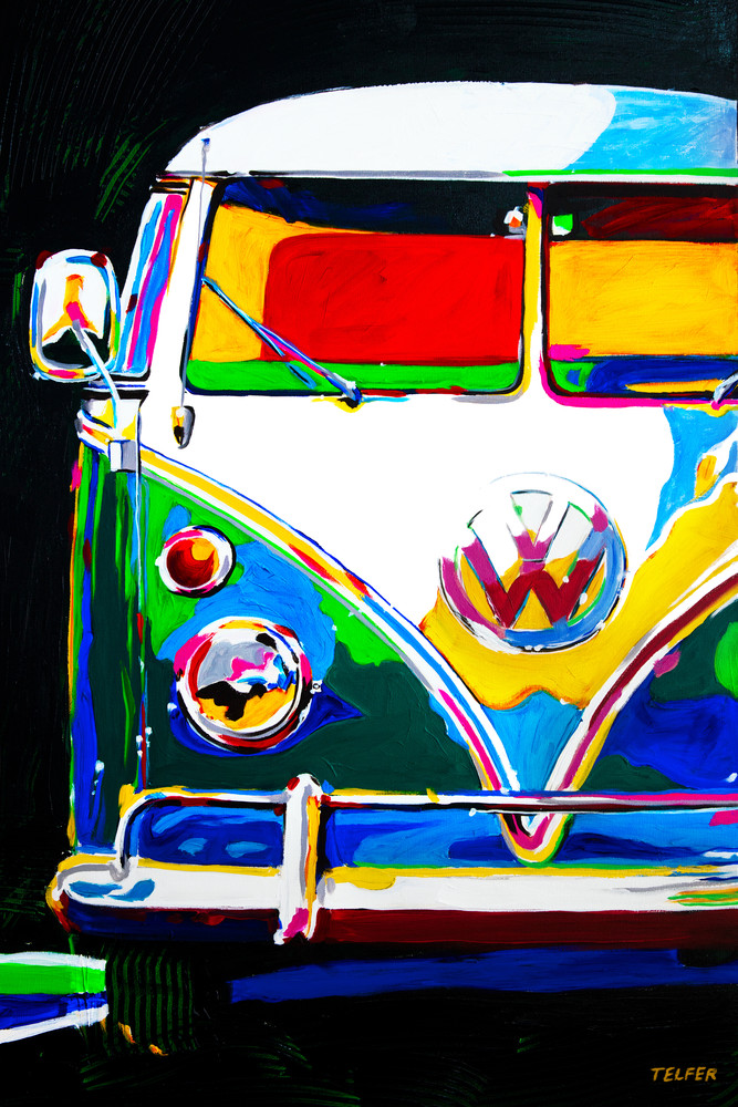 Vw Bus Fun! Art | Telfer Design, Inc.