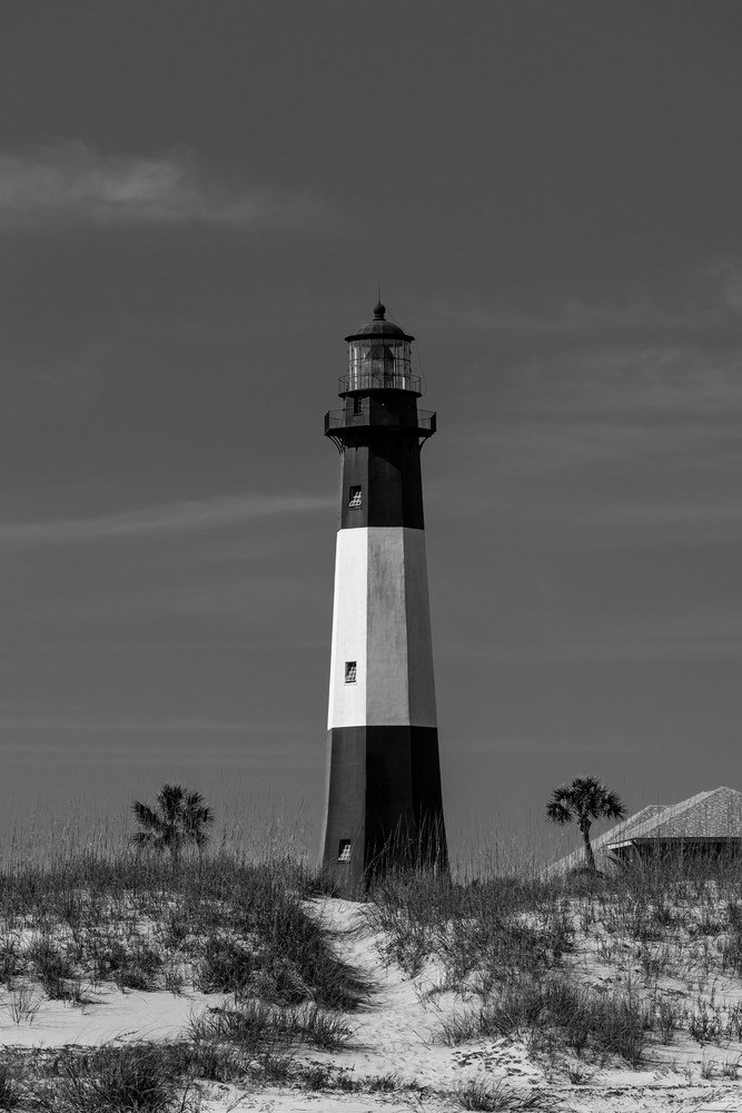 Tybee Island Lighthouse B&W