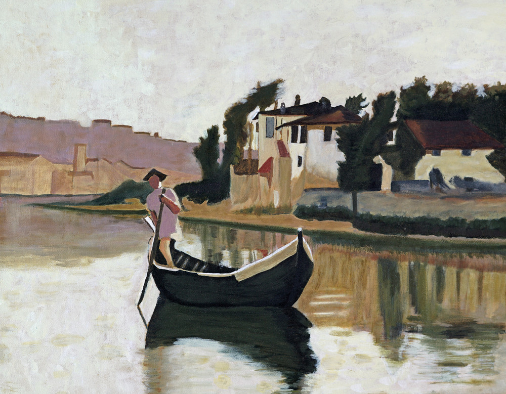 The Boatman Art | i Art Collector