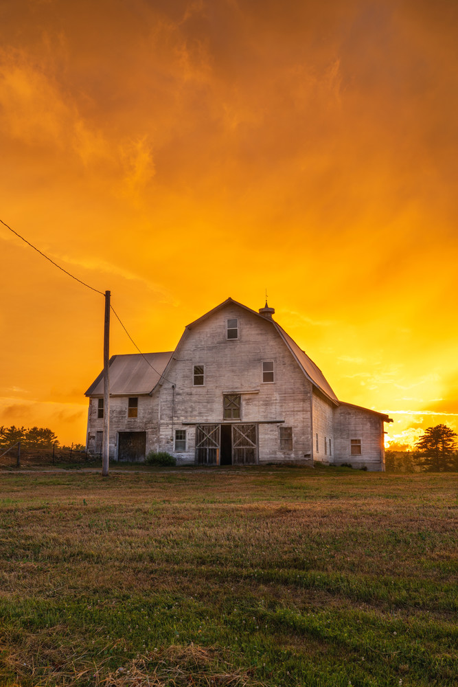 Sunset On The Farm Photography Art | Jesse MacDonald Photography