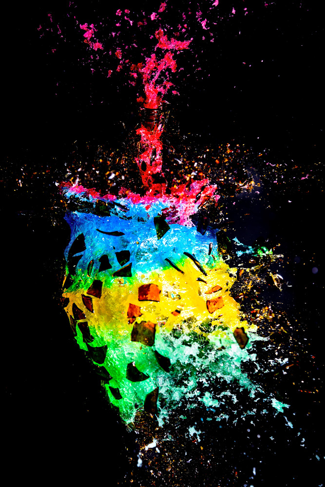 Rainbow Explosion Art | cynthialevine