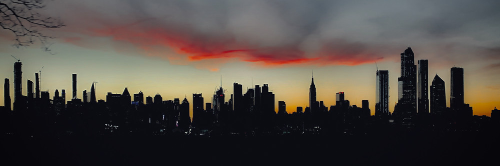 Skyline Silhouette  Photography Art | Cid Roberts Photography LLC