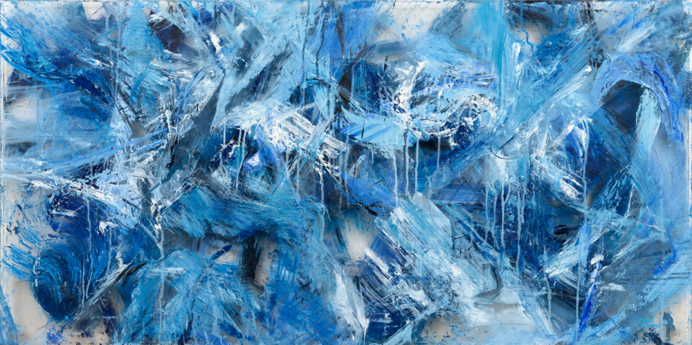 "Glacial Melt" Single Panel Reproduction  Art | Daniel Kanow Fine Art