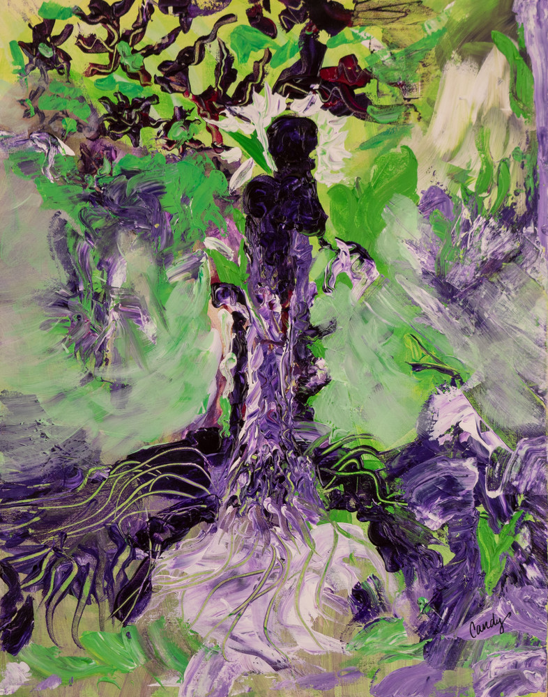 Lady Of The Garden Art | Candy Country