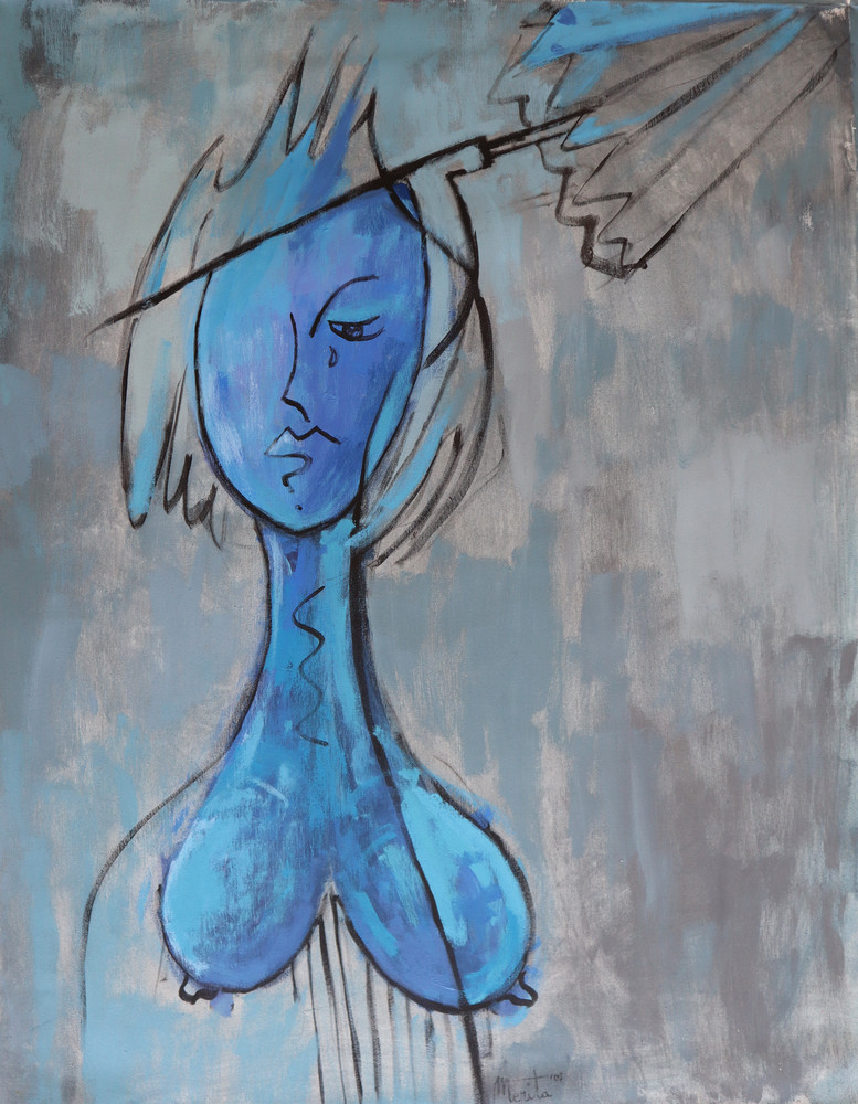 Blue Art | Merita Jaha Fine Art