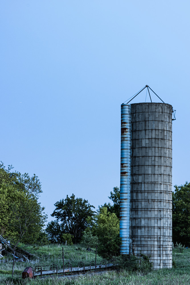 Silo Ruins In Color Photography Art | Spry Gallery