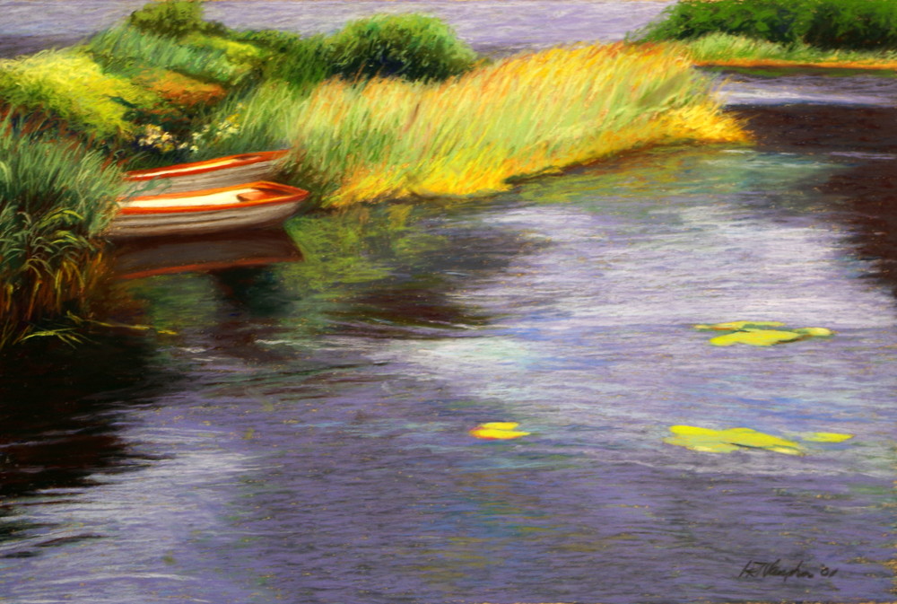 Rowboats In Scotland Art | Helen Vaughn Fine Art