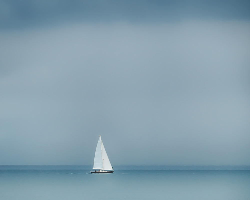 Sailing Single Handed Art | Michael Blanchard Inspirational Photography - Crossroads Gallery