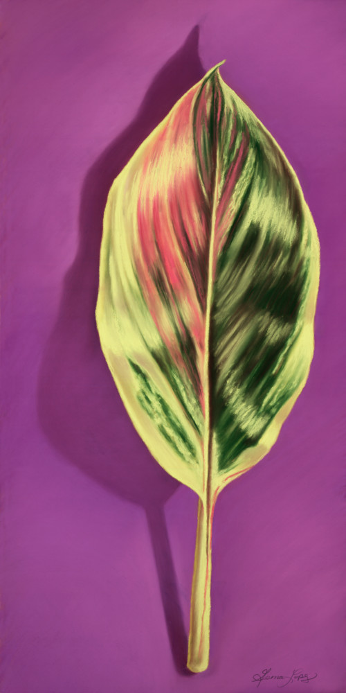 Single Leaf Art | Gema Lopez Fine Arts