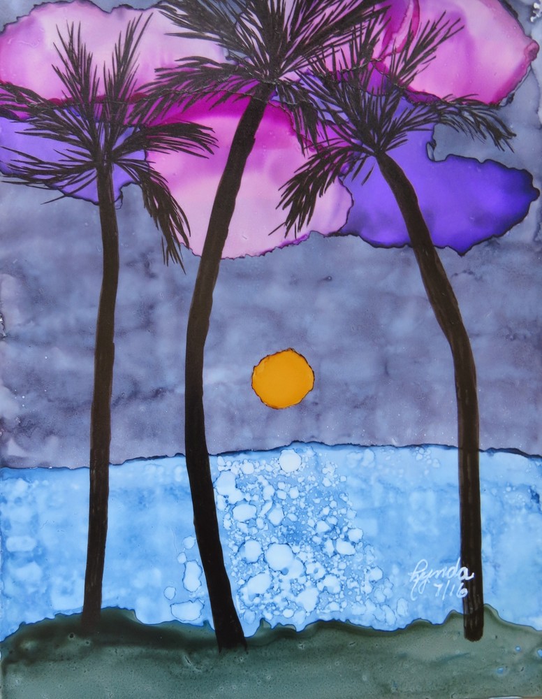 Maui Sunset Art | Lynda Frautnick Fine Art