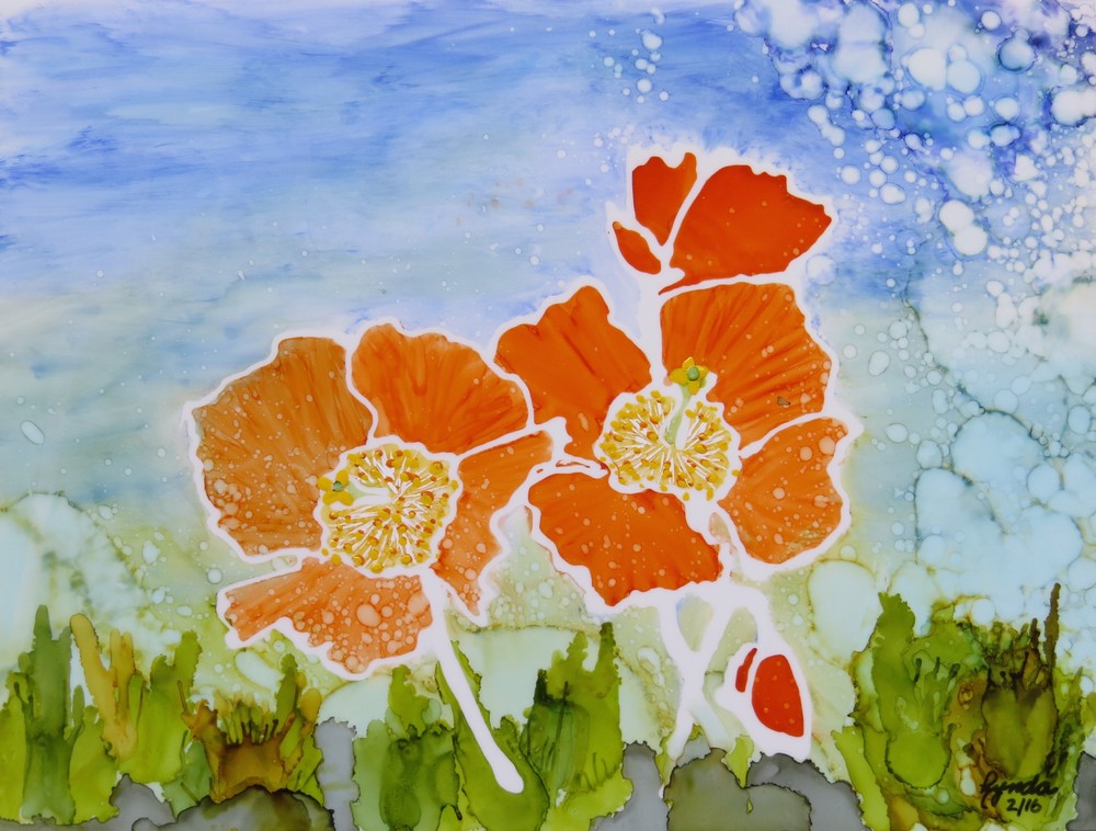 Probably A Poppy Art | Lynda Frautnick Fine Art