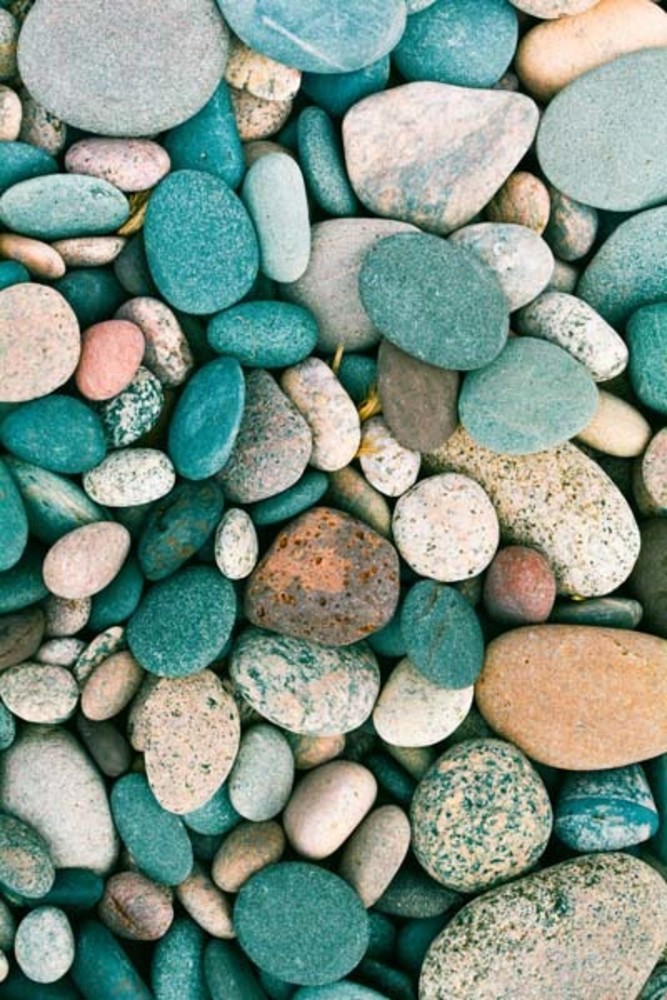 Pebbles In Color Art | Surface Designed 