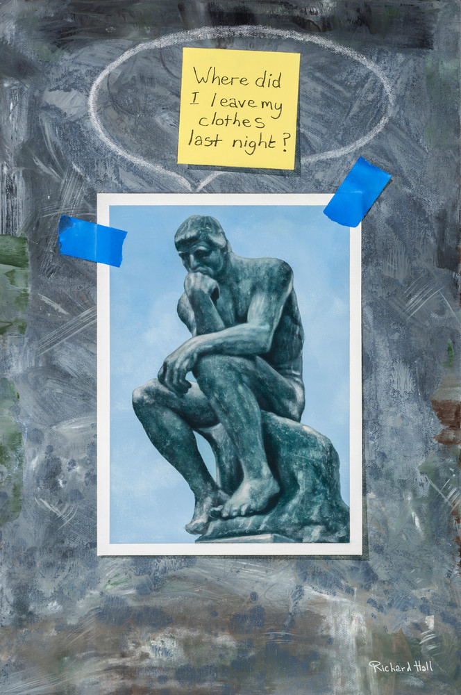 What Was I Thinking? Art | Richard Hall Fine Art