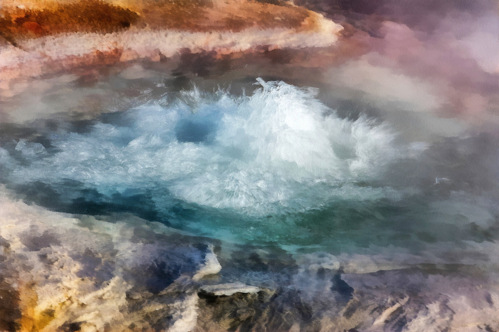 The Colors of Twin Geyser