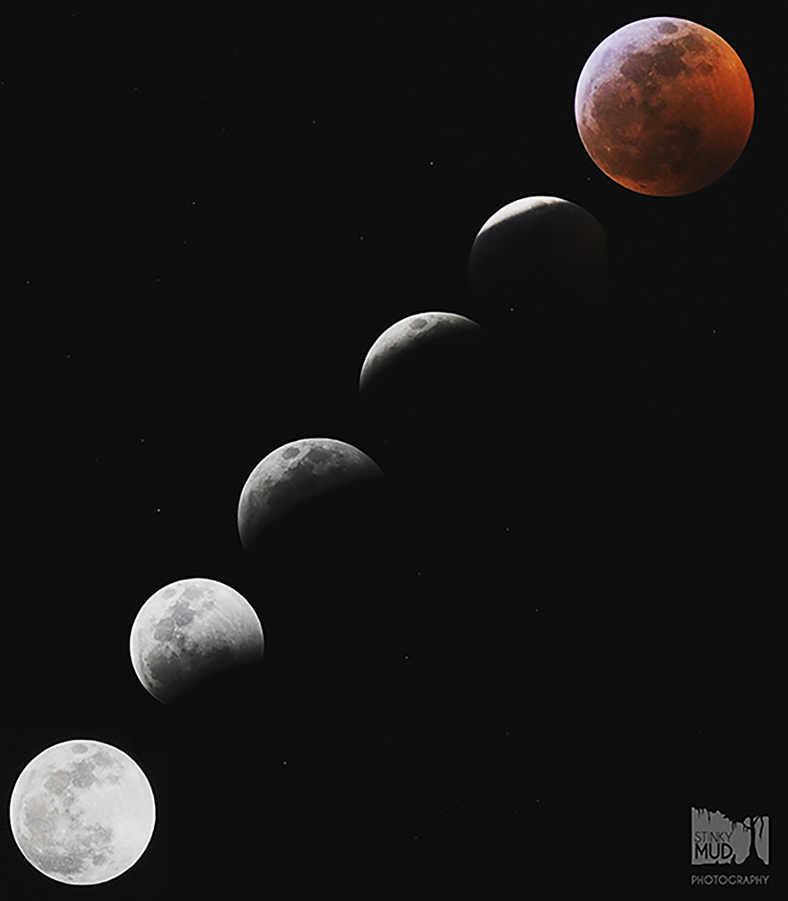 Blood Moon Photography Art | Stinky Mud Photography