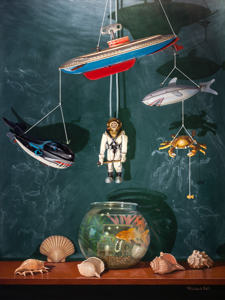 Voyage To The Bottom Of The Sea Art | Richard Hall Fine Art