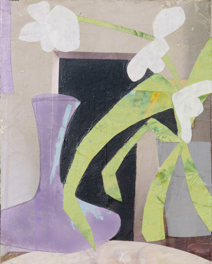 Decanter & Orchid Art | Julie Brown Art