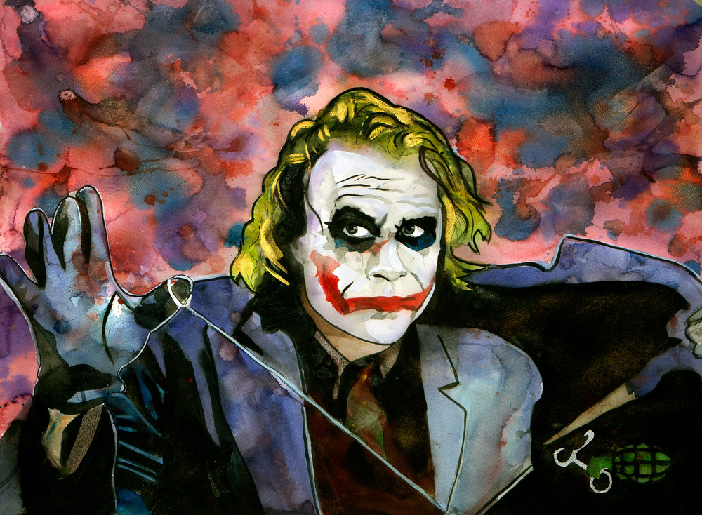 The Joker Lf Art | William K. Stidham - heART Art