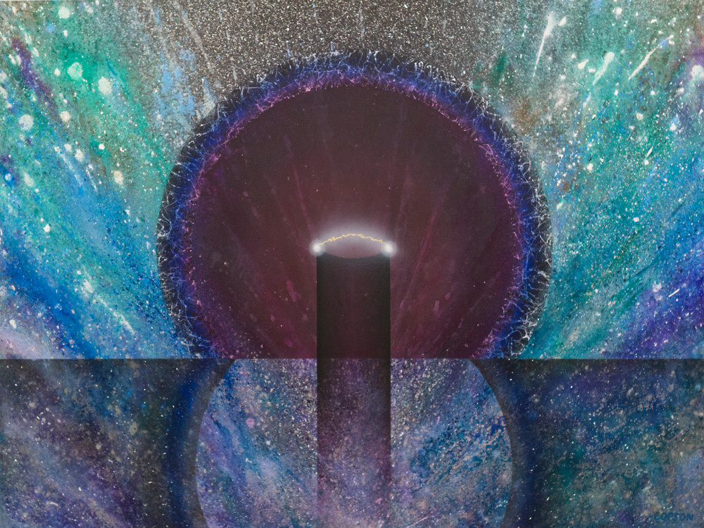 Cosmological Transpersonal Energy - Giclee reproduction of art by David Copson